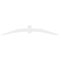 Ekena Millwork Archdale Architectural Grade PVC Gable Bracket, 72"W x 12"H x 4"D x 4"F, 4/12 Pitch GBP072X12X0404ARC00 - alternate 5